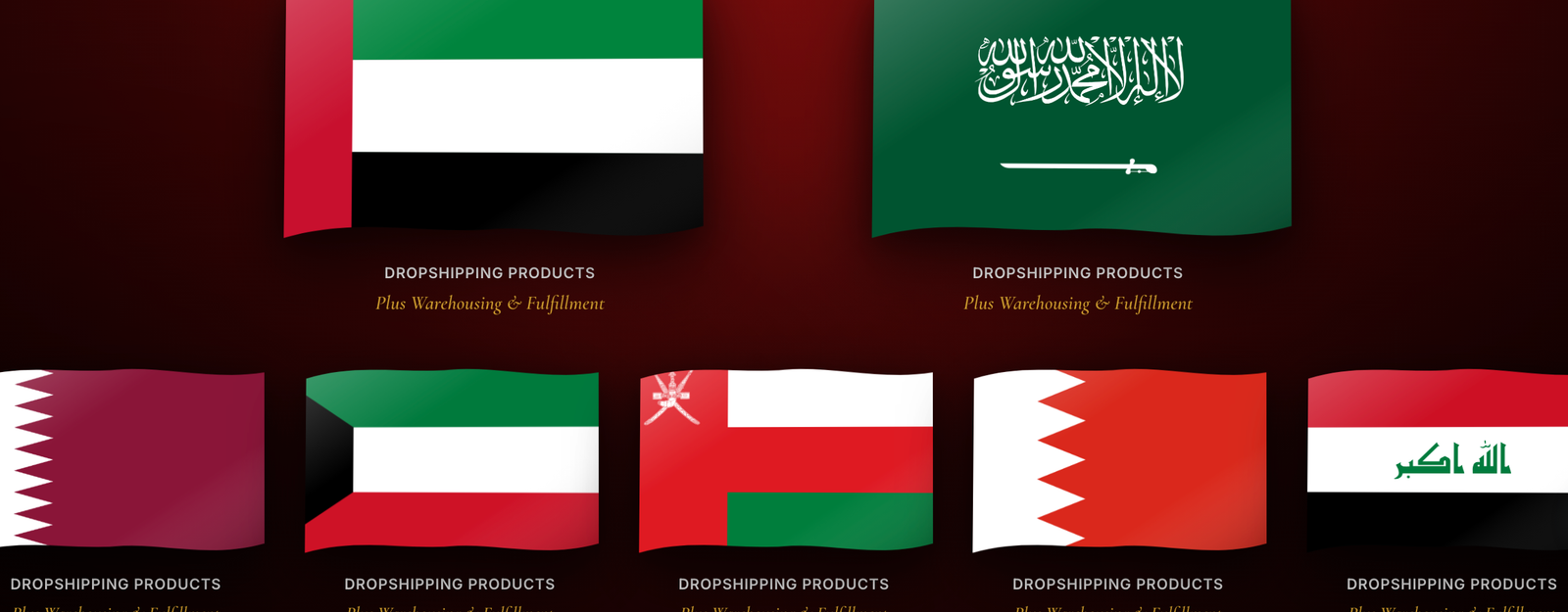 GCC markets with warehousing and fulfillment